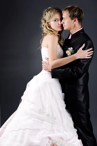 Wedding kiss — Stock Photo, Image