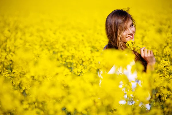 Im Feld der Blumen — Stockfoto