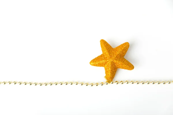 stock image Gold star garland