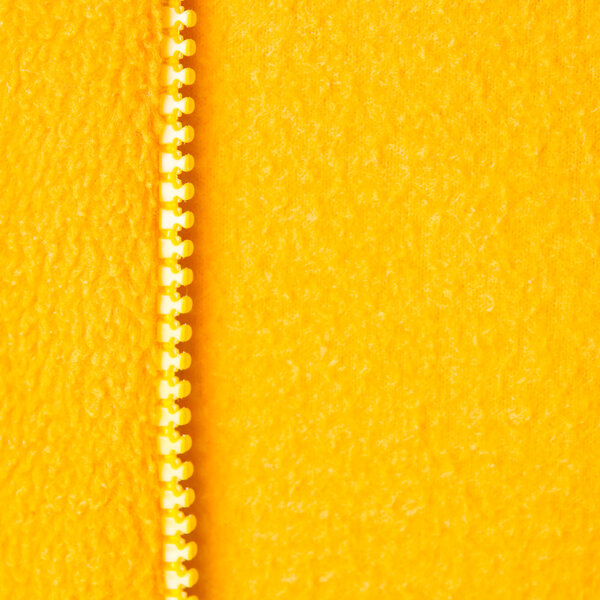 Fleece background with zipper