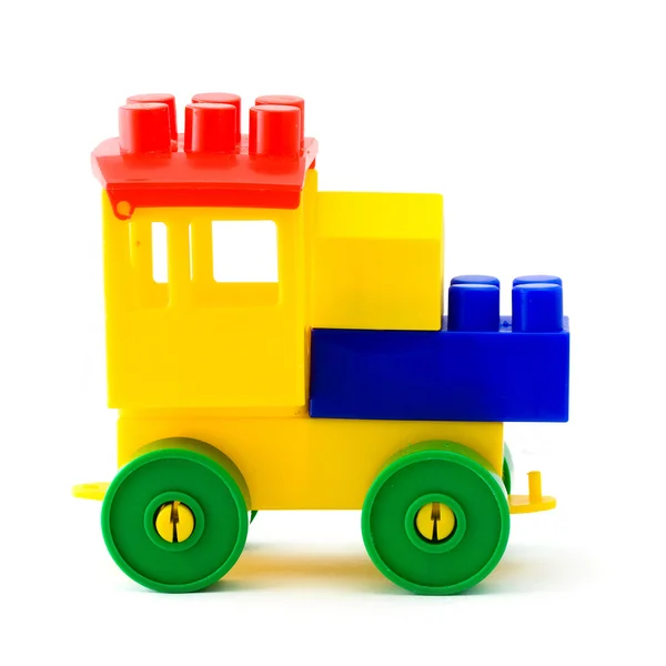 Carrozza giocattolo di plastica — Foto Stock