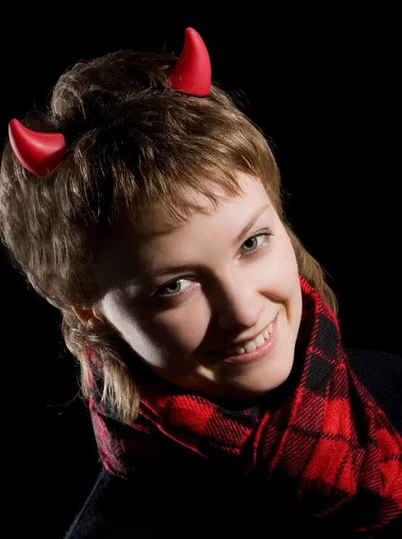 붉은 악마 — 스톡 사진