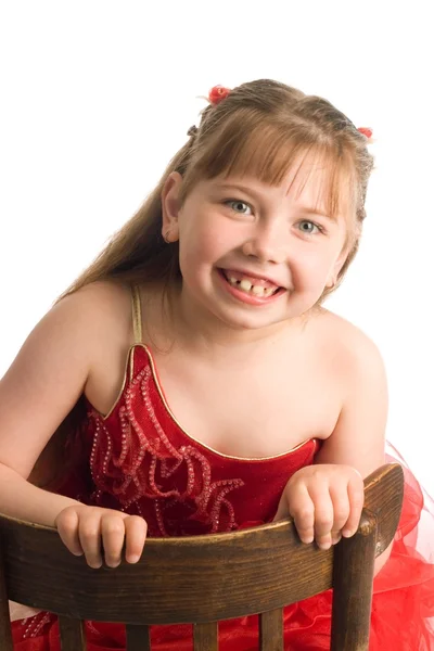 Vicces kis lány — Stock Fotó