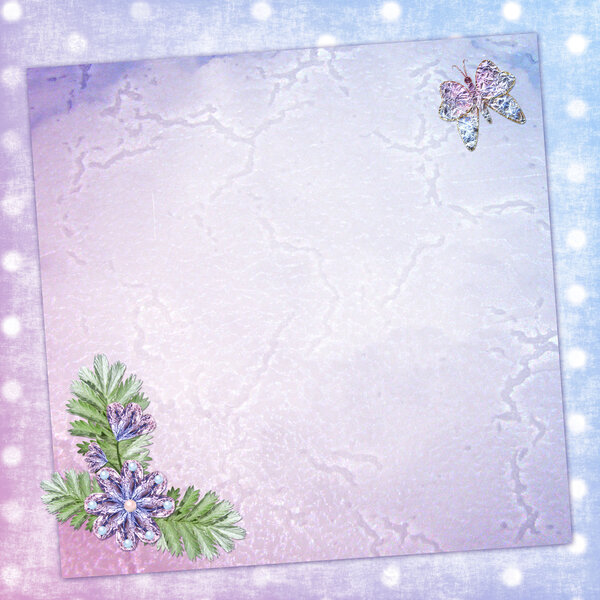 Фон с бабочкой
