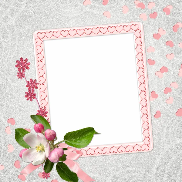 Background with frame — Stock Photo, Image