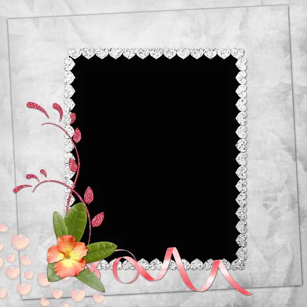 Abstract background with frame — Stock Photo, Image
