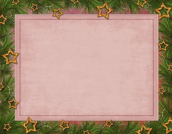 Heilwens kaart tot Kerstmis — Stockfoto