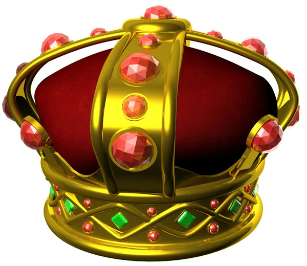 Altın royal crown — Stok fotoğraf