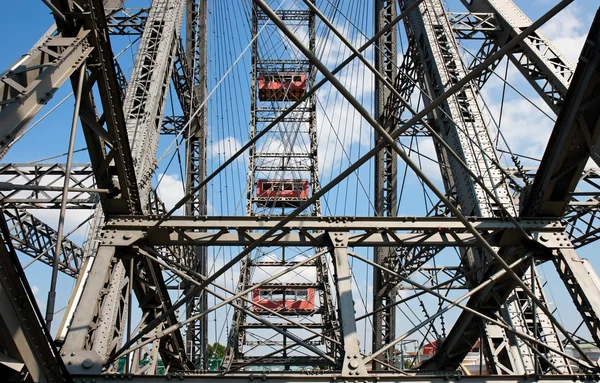 stock image Giant ferris (observation) wheel in Prat