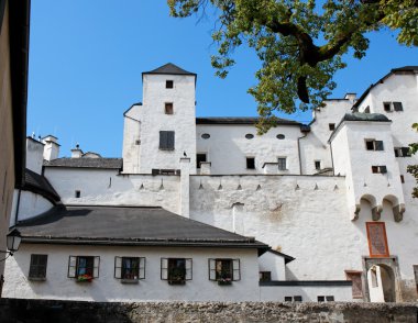 Buildings in yard of Renaissance castle