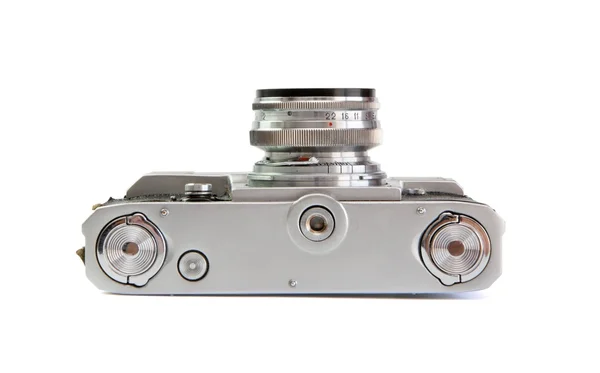 Vintage 35mm film rangefinder camera — Stock Photo, Image