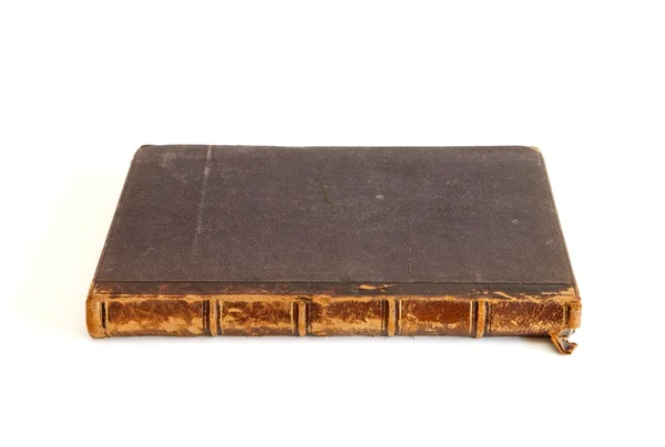 Antieke boek ligt geïsoleerde — Stockfoto