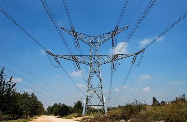 Support of power transmission line — Stock Photo, Image
