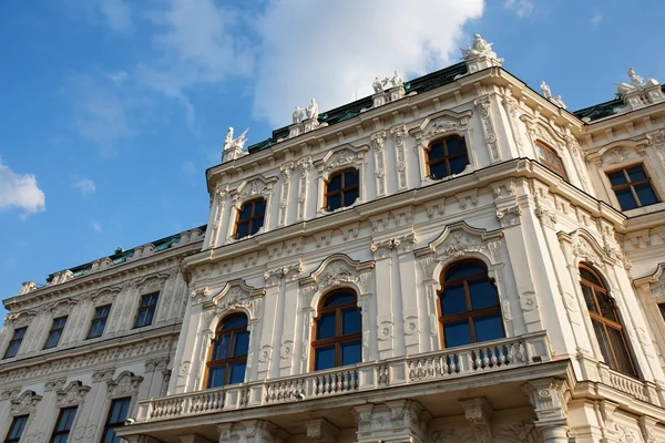 Facciata del palazzo Belvedere a Vienna — Foto Stock