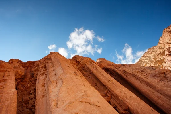 stock image Majestic pillars rocks in the desert