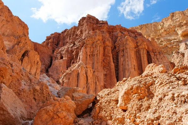 Majestuosos pilares de Amram rocas en el desierto — Foto de Stock