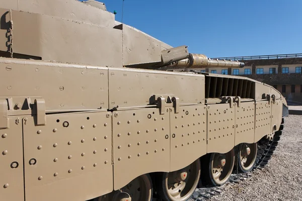 Новый израильский танк Меркава в музее — стоковое фото