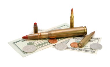 American many and cartridges clipart