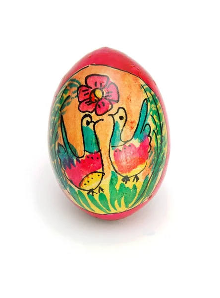 Orosz húsvéti tojás elszigetelt — Stock Fotó