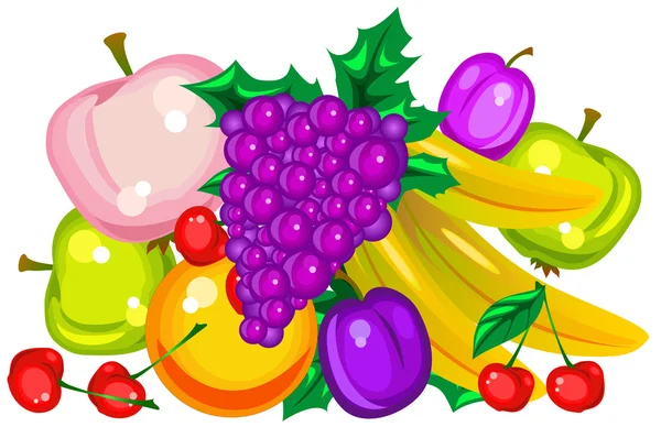 Vruchten — Stockvector
