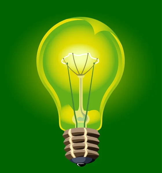 Electric bulb — Stock Vector