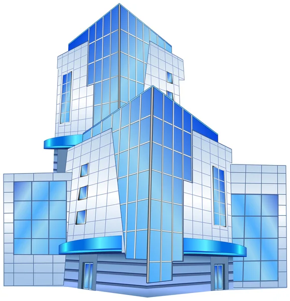 Immeuble de bureaux — Image vectorielle