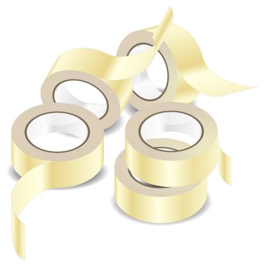 Adhesive tape clipart