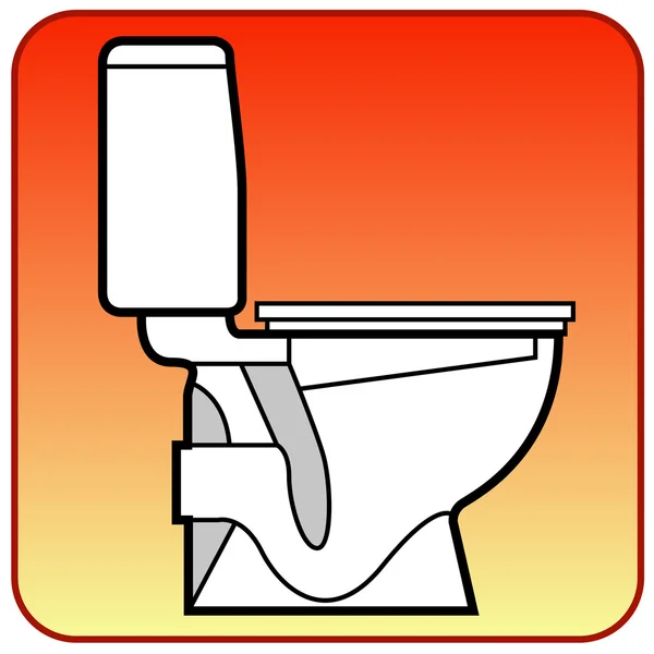 WC-skål — Stock vektor