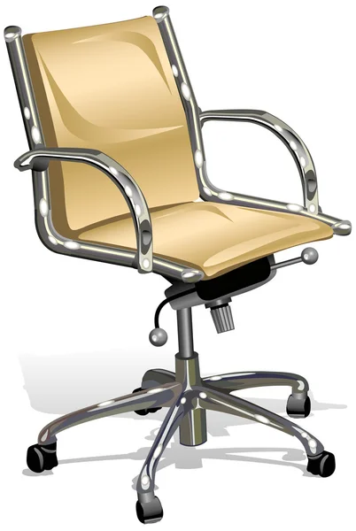Weiße Sessel — Stockvektor