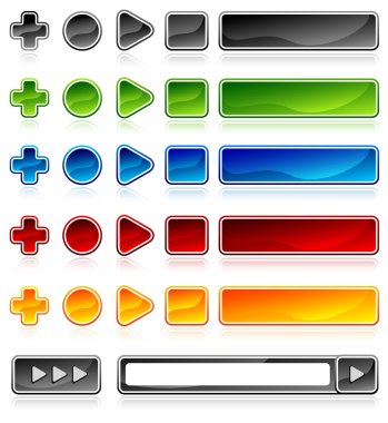 Buttons clipart