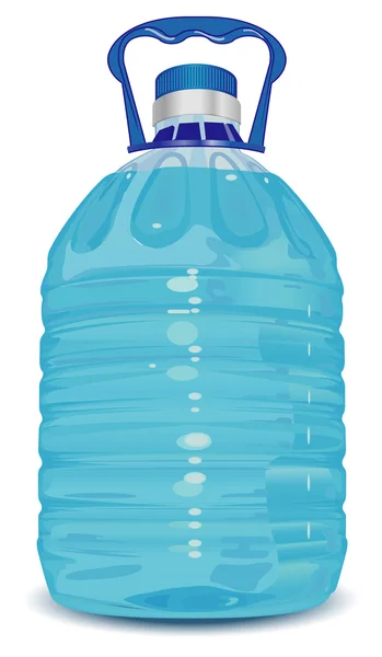 Bottiglia con manico — Vettoriale Stock