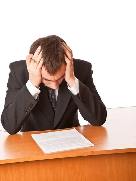 Frustrado hombre de negocios — Foto de Stock