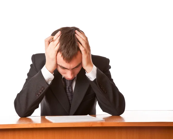 Empresário frustrado — Fotografia de Stock