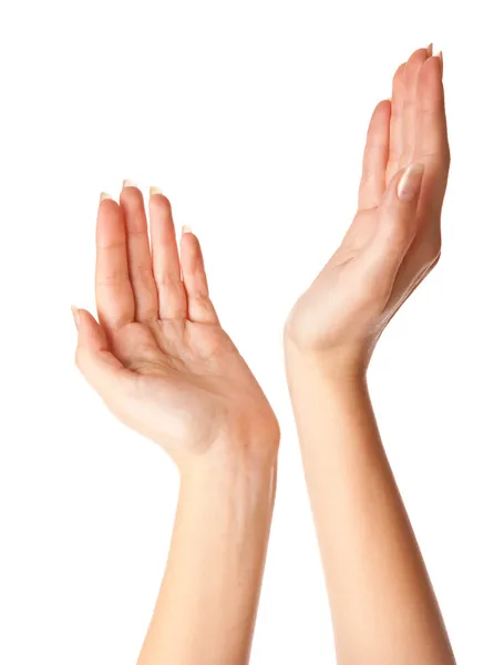 Boş kadın eller — Stok fotoğraf