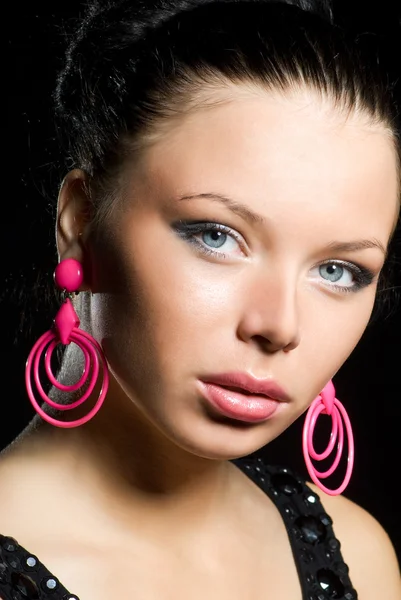 Glamour vrouw close-up — Stockfoto