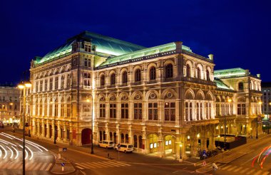 Vienna's State Opera House clipart