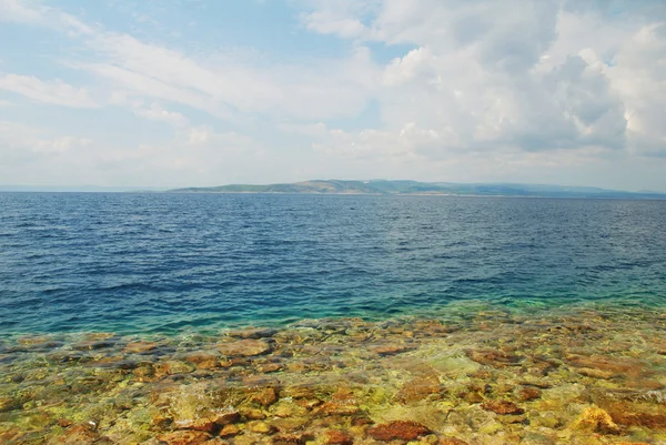 Изумрудное море — стоковое фото