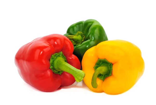 Barevné sladké papriky — Stock fotografie
