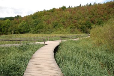 Plitvice Gölü. Hırvatistan