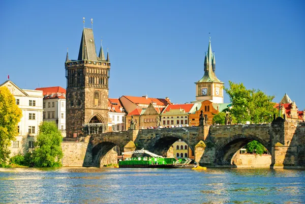 Old downtown of Prague Stock Image