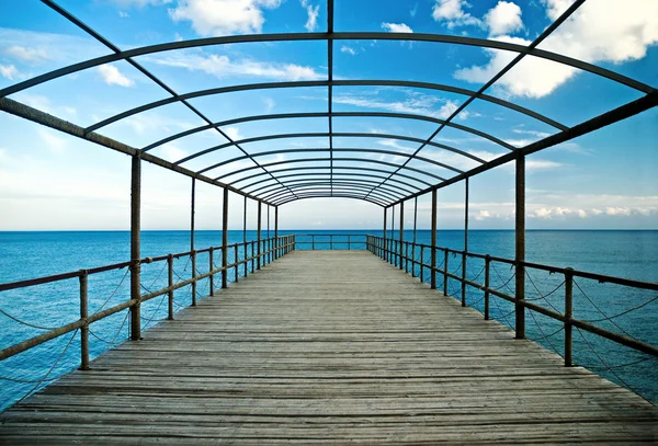 Wooden pier — Stock Photo, Image