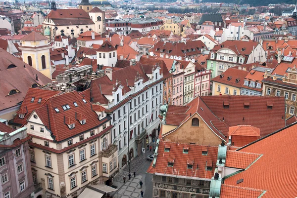 Prag 'da eski bir kasaba — Stok fotoğraf