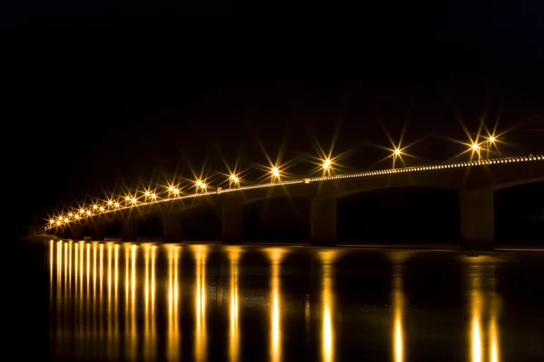 Камбоджийский мост — стоковое фото
