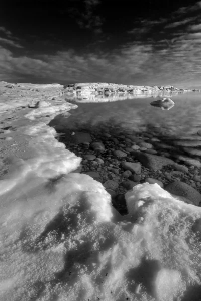 Inverno à beira-mar — Fotografia de Stock