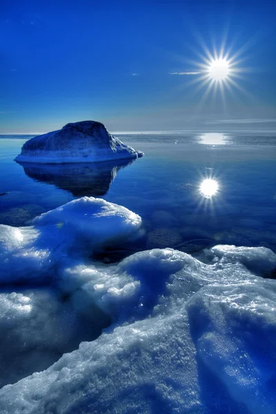 Inverno al mare — Foto Stock