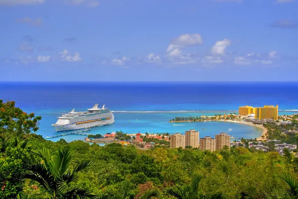 Giamaicano vista Foto Stock