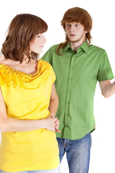 Conflict in relationship — Stock Photo, Image