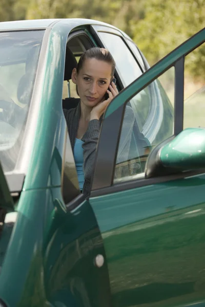 Problem with a car — Stock Photo, Image
