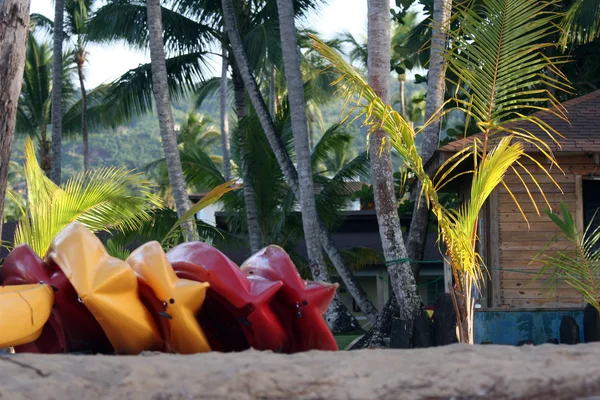 stock image Kayak on the beach