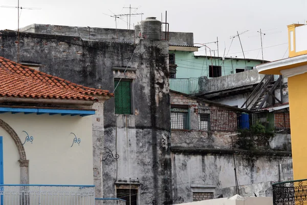 Παλιά σπίτια στην Κούβα — Φωτογραφία Αρχείου